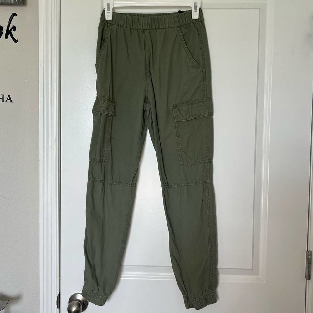 H&M kids olive green joggers